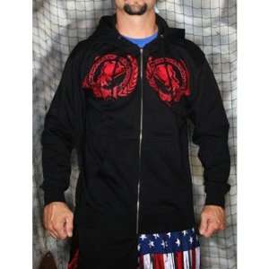 TapouT Kimbo Slice Red Death Hoodie: Sports & Outdoors