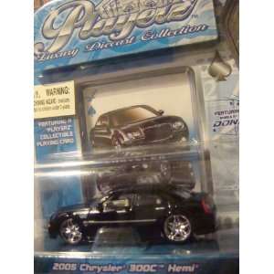 Maisto   Playerz 2005 Chrysler 300C, Black, Scattered Chrome, Highly 
