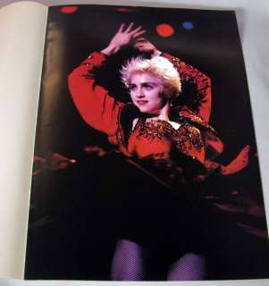 MADONNA Photo Booklet Live in Japan 1987 Super Rare!!  
