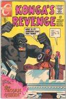 Kongas Revenge Comic Book #1 Charlton 1968 VERY GOOD  