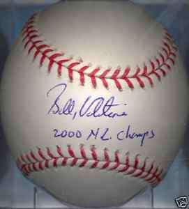Bobby Valentine 2000 New York Mets OML Autographed Signed Baseball COA 