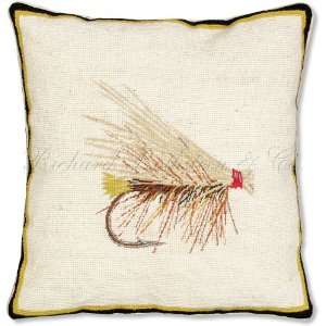  Fly Fishing Caddis Pillow: Home & Kitchen