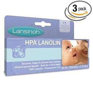  Lansinoh Breast Cream, 1.41 Ounce Tube (Pack of 3) Health 