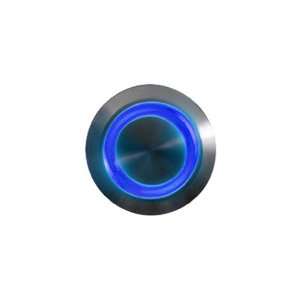 mod/smart Blue Illuminated Bulgin Style Latching Vandal Switch   16mm 