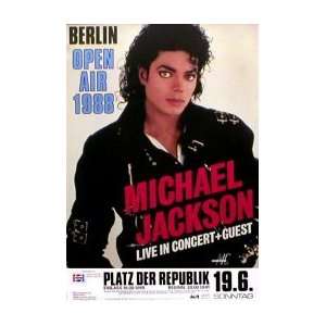  MICHAEL JACKSON Open Air Berlin 19th June 1988 Music 