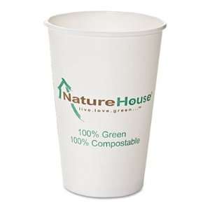  NatureHouse Paper/PLA Hot Cups SVAC016: Health & Personal 