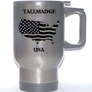  US Flag   Tallmadge, Ohio (OH) Stainless Steel Mug 