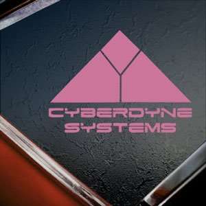  CYBERDYNE SYSTEMS Pink Decal SKYNET TERMINATOR Car Pink 