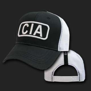 New CIA Spy Officer Tactical Mesh Trucker Cap Hat  