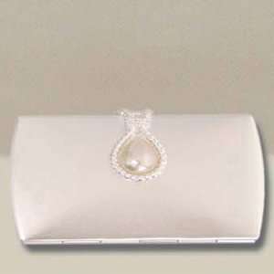  Rucci Silver With Pearl(Purse) Mirror Beauty