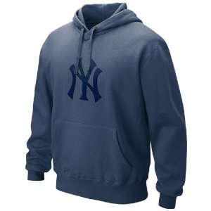  Yankees Navy Blue Seasonal Tackle Hoody Sweatshirt: Sports & Outdoors