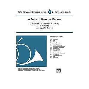  A Suite of Baroque Dances Conductor Score: Sports 