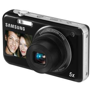 Samsung DualView PL120   14.2 MP Digital Camera, Black 44701015475 