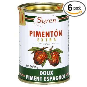 Syren Sweet Spanish Paprika, 2.65 Ounce Grocery & Gourmet Food