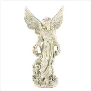  Classic Guardian Angel Statue: Home & Kitchen
