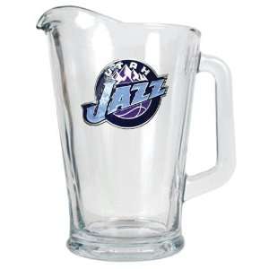   : Utah Jazz NBA 60oz Glass Pitcher   Primary Logo: Sports & Outdoors