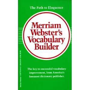  Merriam Websters Vocabulary Builder (Paperback, 1994 