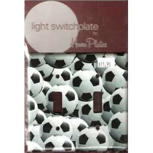  Group Soccer Balls Light Switch Cover