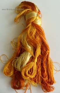 Chinese Natural Silk, Hand Dyed Embroidery Floss/Thread