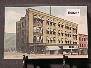 Brattleboro, VT American Building postcard #R00237  