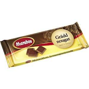 Marabou Cream Nougat Chocolate Sweden:  Grocery & Gourmet 