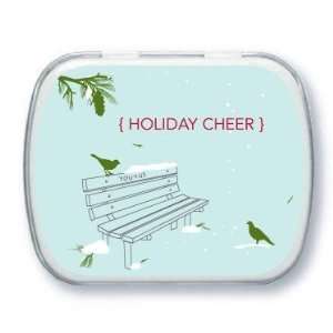 Holiday Party Favors   Snowcapped Bench By Good On Paper  