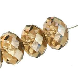  Swarovski Crystal #5040 8mm Rondelle Beads Crystal Bronze 
