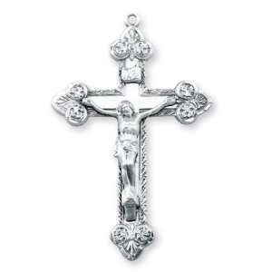  Rosary Crucifix Bulk St Sterling Silver Religious Medal 