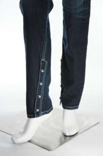 PRVCY Privacy Wear Premium Denim Slim Skinny Bleach Creased Jeans Size 
