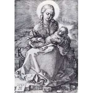     24 x 34 inches   Madonna With The Swaddled Infant: Home & Kitchen