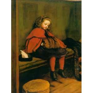    6 x 4 Greeting Card Millais my second sermon