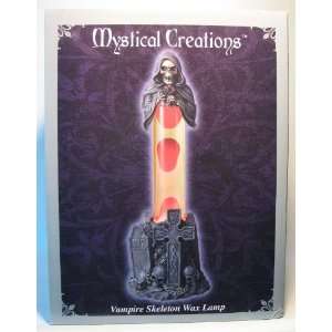   : Mystical Creations   Vampire Skeleton Wax (lava) Lamp: Toys & Games