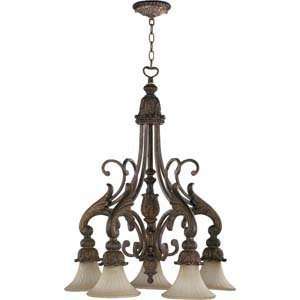   6430 5 88 Madeleine Gold 5 Light Chandelier