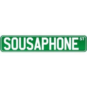 New  Sousaphone St .  Street Sign Instruments 