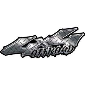   Series 4x4 Truck or SUV Offroad Decals in Diamond Plate: Automotive