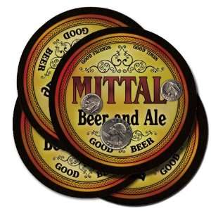  Mittal Beer and Ale Coaster Set: Kitchen & Dining