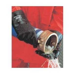  Best Manufacturing Co 7712R 10 Black Knight PVC Glove With 