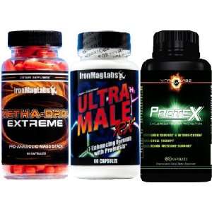 Metha Drol Extreme Ultra Male Rx Protex Combo: Health 
