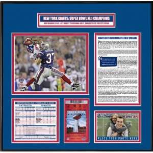   The Catch   Super Bowl XLII Champions Ticket Frame: Sports & Outdoors