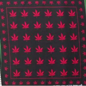    Marijuana Cannabis Handkerchief Headwrap Bandana C34 Toys & Games
