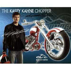  Kasey Kahne #9 Sunoco Chopper Hero Card SIGNED
