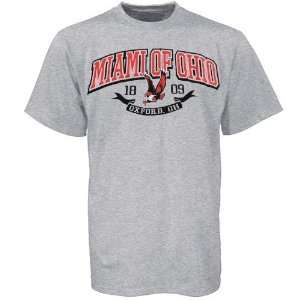   Miami University RedHawks Ash School Pride T shirt: Sports & Outdoors