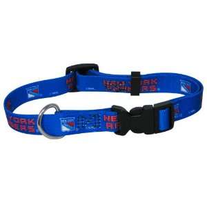  New York Rangers Adjustable Dog Collar (Small): Pet 