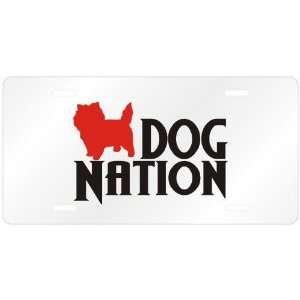    New  Cairn Terrier Dog Nation  License Plate Dog