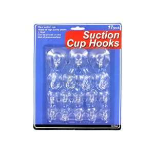  Large set suction cup hooks  set of 17   Pack of 72