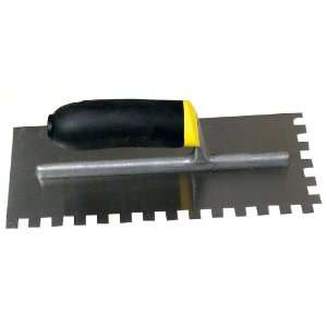   PT4006 Soft/Handle 11 Trowel Camel Back 1/4 x 3/8 x 1/4 notch size