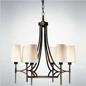  Forecast F149050NV Can Can 6 Light Single Tier Chandelier 