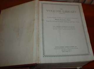   vintage 1944 the volume library illustrated h c book book information