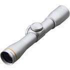 LEUPOLD FX II 4X28 HANDGUN SCOPE DUPLEX SILVER pistol