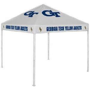   Tech Yellow Jackets White Tailgate Tent 